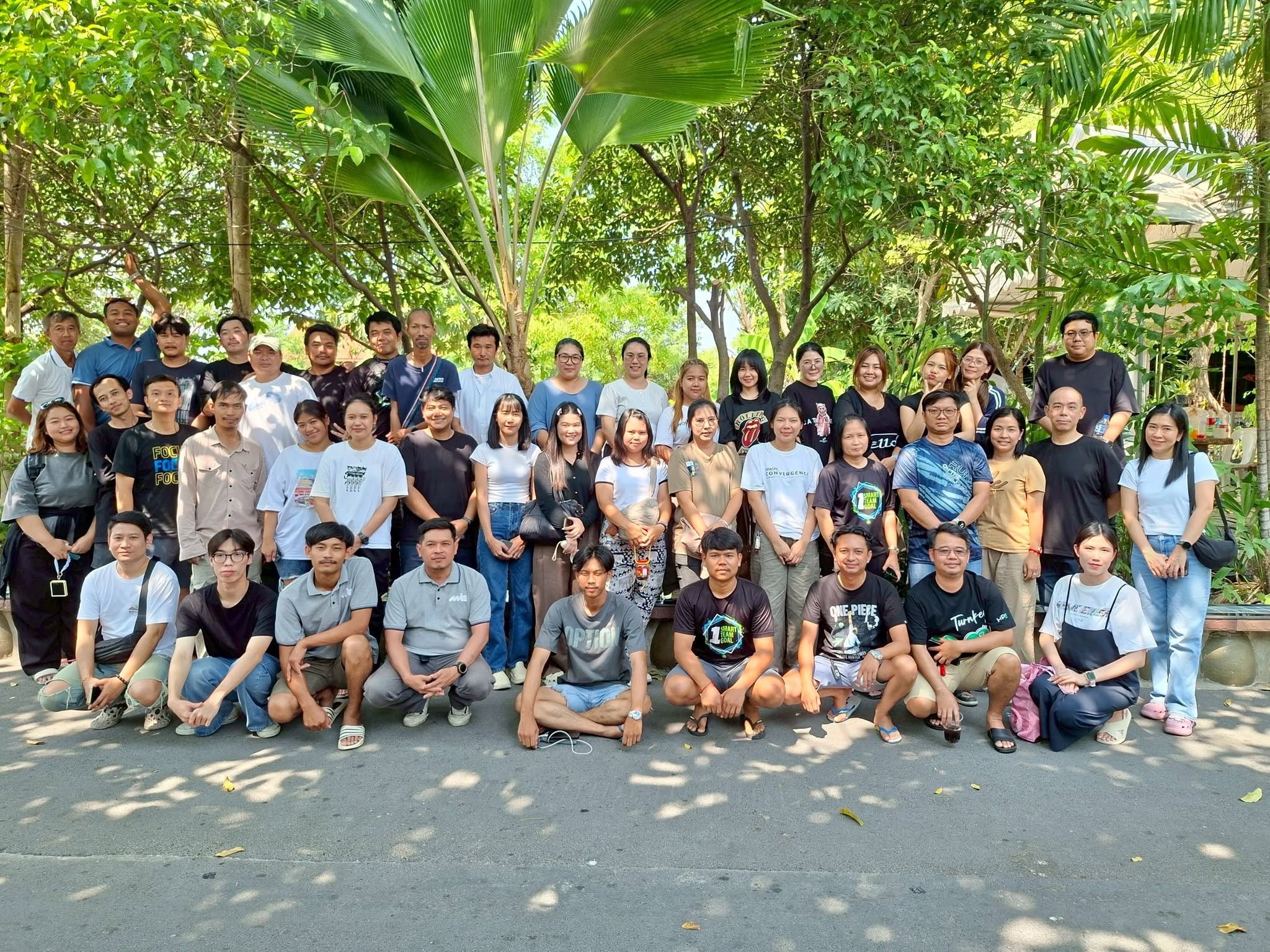 "อาสาปันสุข" รวมพลังทำดี อิ่มบุญถ้วนหน้า ณ วัดป่ามณีกาญจน์